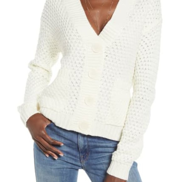 Vera Moda Sweaters - Vera Moda Surf Button Sweater